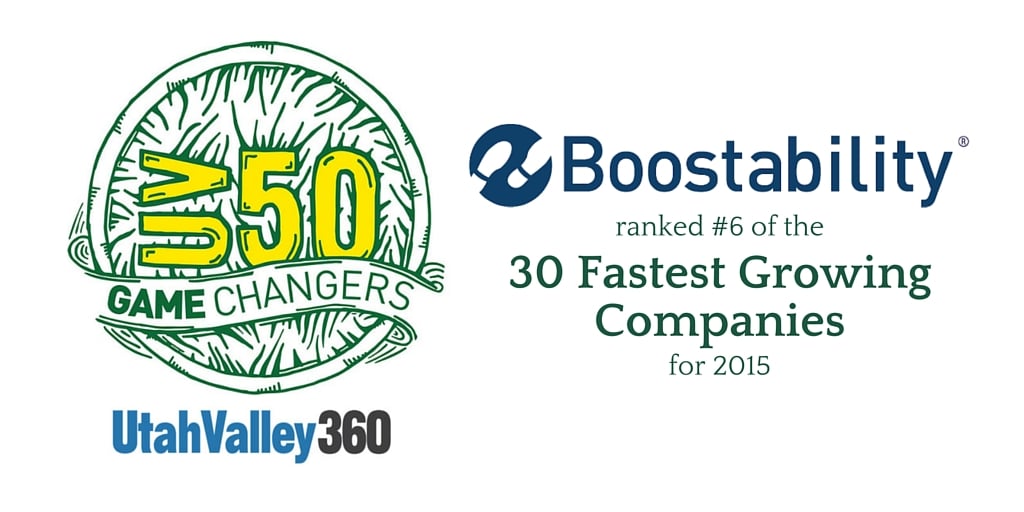 Utah Valley360 Top 30 award