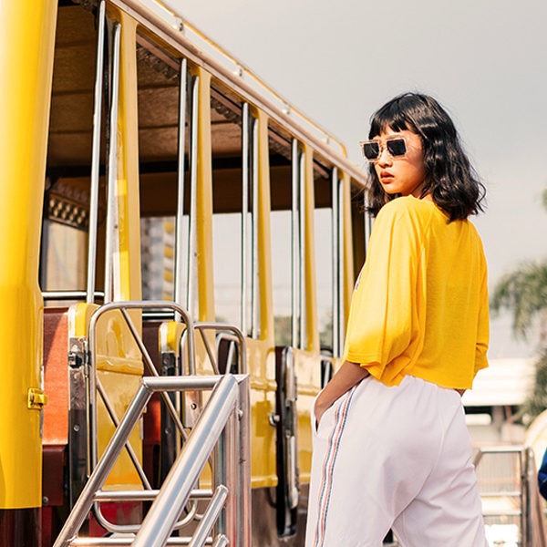 Girl-Yellow-Bus